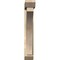 Ekena Millwork Thorton Slat Rough Sawn Bracket w/ Offset Brace, Douglas Fir, 6"W x 30"D x 38"H BKT0604X30X38THR06RDF - alternate 3